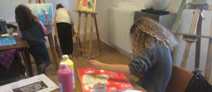 Atelier peinture libre expression 2016