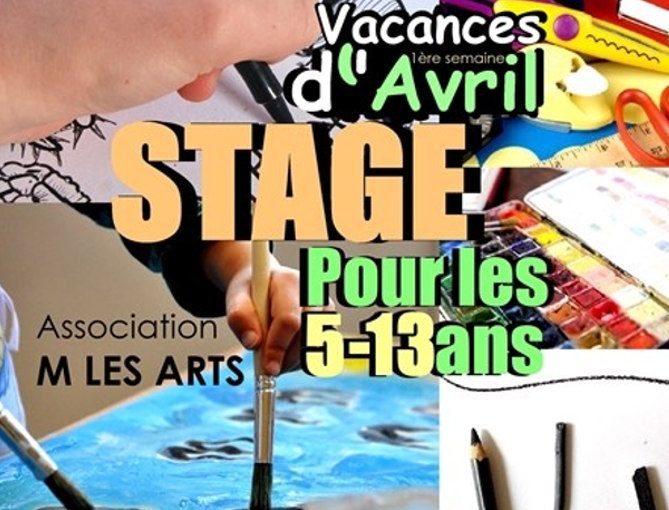 Flyer Stage Arts Plastique Enfants Avril 2017 Aix